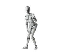 TAMASHII NATIONS Body Chan -Sports Edition Wire Frame- (Gray Color Ver.) Fig. 13,5 cm Body kun/Body Chan SH figuarts
