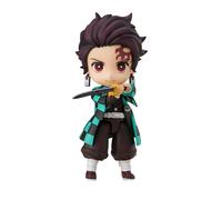 TAMASHII Nations - Demon Slayer: Kimetsu no Yaiba - Tanjiro Kamado (Espada Nichirin y Protector de Manos de Rengoku) Figuarts Mini Figura de acción