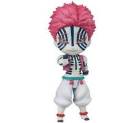 TAMASHII Nations- Figura Mini Figuarts Akaza Demon Slayer Kimetsu No Yaiba 10cm Muñecos acción, Multicolor, Estándar (131678)