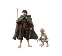 TAMASHII Nations Frodo Baggins & Gollum Figuras 12 & 5 cm The Lord of The Rings: The Fellowship of The Ring