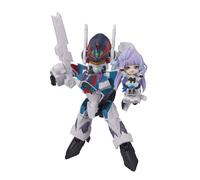 TAMASHII NATIONS - Macross Delta - VF-31S Siegfried (Arad Molders Use) with Mikumo Guynember Bandai Spirits Tiny Session Action Figure