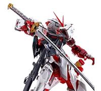 TAMASHII NATIONS METAL BUILD Gundam Astray - Marco rojo - Proyecto Astray ABS y PVC y figura prepintada de 180 mm