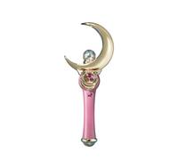 TAMASHII NATIONS - Pretty Guardian Sailor Moon - Moon Stick - Edición de color brillante-, Proplica Bandai Spirits