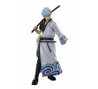 TAMASHII NATIONS S.H. Figuarts Gintama Gintoki Sakata Aprox. Figura de acción prepintada de PVC y ABS de 5.7 Pulgadas