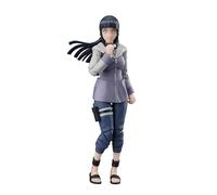 TAMASHII Nations S.H. Figuarts Naruto Shippuden Hyuga Hinata Noble White Sokai - Aprox. Figura de acción prepintada de PVC y ABS de 5.3 Pulgadas