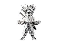 Tamashii Nations Super Saiyan Trunks (Futuro) DZ 13 Figura 7 cm Dragon Ball Super Absolute Chogokin