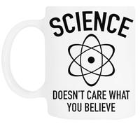 TAMBOOTEE A La Ciencia No Le Importa Taza De Cerámica Blanca Para Beber Ceramic Mug Drinking Cup