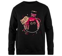 TAMBOOTEE Amenaza Embotellada Sudadera Unisex De Corte Sencillo Tipo Jersey Negro Black Unisex Jumper