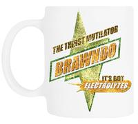 TAMBOOTEE Brawndo The Thirst Mutilator Taza De Cerámica Blanca Para Beber