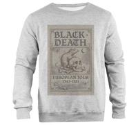 TAMBOOTEE Cruz De Dios Sudadera Unisex Gris Jersey De Corte Sencillo Grey Unisex Jumper