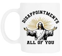 TAMBOOTEE Decepciones Todos Vosotros Jesús Taza De Cerámica Blanca Para Beber Ceramic Mug Drinking Cup