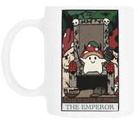 TAMBOOTEE El Emperador De James Woods Taza De Cerámica Blanca Para Beber Ceramic Mug Drinking Cup