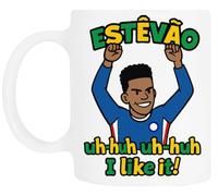 TAMBOOTEE Estevao - Uh Huh Uh Huh Taza De Cerámica Blanca Para Beber Ceramic Mug Drinking Cup