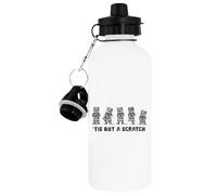 TAMBOOTEE Esto Es Solo Un Rasguño Botella De Agua Blanca Frasco De Metal Para Beber White Water Bottle Aluminium