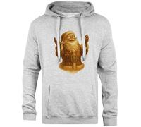 TAMBOOTEE Felices 100 Días De Clases Sudadera con Capucha Unisex Gris Jersey De Corte Sencillo Grey Unisex Hoodie