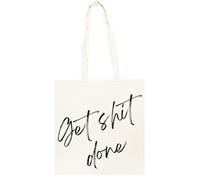 TAMBOOTEE Haz Que Las Cosas Se Hagan Cita Bolso Shopper Unisex Totebag De Algodón Beige Totebag Cotton