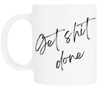 TAMBOOTEE Haz Que Las Cosas Se Hagan Cita Taza De Cerámica Blanca Para Beber Ceramic Mug Drinking Cup