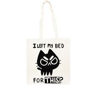 TAMBOOTEE Me Fui De Mi Cama Por Esto Bolso Shopper Unisex Totebag De Algodón Beige Totebag Cotton