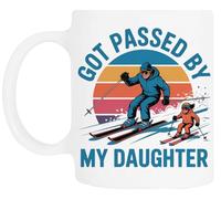 TAMBOOTEE Mi Hija Me Pasó Taza De Cerámica Blanca Para Beber Ceramic Mug Drinking Cup