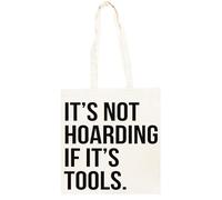 TAMBOOTEE No Es Acaparamiento Si Se Trata De Herramientas Bolso Shopper Unisex Totebag De Algodón Beige Totebag Cotton