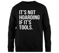 TAMBOOTEE No Es Acaparamiento Si Se Trata De Herramientas Sudadera Unisex De Corte Sencillo Tipo Jersey Negro Black Unisex Jumper