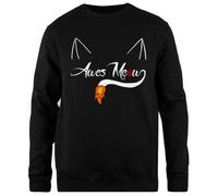 TAMBOOTEE Qué Asombro Sudadera Unisex De Corte Sencillo Tipo Jersey Negro Black Unisex Jumper