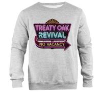 TAMBOOTEE Renacimiento del Roble Tratado Sudadera Unisex Gris Jersey De Corte Sencillo Grey Unisex Jumper