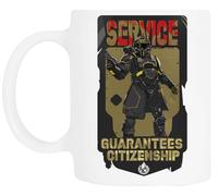 TAMBOOTEE Servicio-Garantías-Ciudadanía Taza De Cerámica Blanca Para Beber Ceramic Mug Drinking Cup