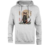 TAMBOOTEE Sísifo Sudadera con Capucha Unisex Gris Jersey De Corte Sencillo Grey Unisex Hoodie
