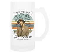 TAMBOOTEE Todd Snider Jarra De Cerveza De Vidrio Taza Para Beber Con Asa Glass Beer Mug