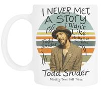 TAMBOOTEE Todd Snider Taza De Cerámica Blanca Para Beber Ceramic Mug Drinking Cup