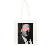TAMBOOTEE Tony Soprano Bolso Shopper Unisex Totebag De Algodón Beige Totebag Cotton