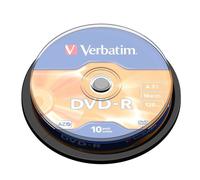 Verbatim DVD-R Matt Silver 4,7 GB 10 pieza(s)