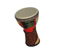 Tambor Africano Hecho A Mano De 12 Pulgadas, Cuerpo ABS, Piel Sintética, Cara De Tambor, Pandereta Africana Djembé para Principiantes