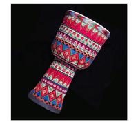 Tambor Africano Hecho A Mano De 8 Pulgadas Sin Afinar Instrumento De Tambor De Mano Africano Para Estudiantes Y Adultos Djembé Para Principiantes (Color : C)