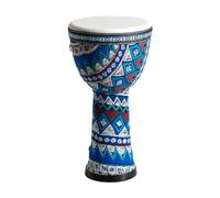 Tambor africano ligero Superficie del Cuerpo de PVC bongó palmada Instrumento percusión para principiantes adultos