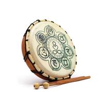 Tambor Chamanico Chakra con Baqueta - 25cm
