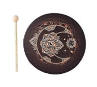 Tambor chamánico, decoración del hogar, música, fiesta, símbolo espiritual, herramientas de sanación con sonido, diseñado a mano