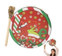 Tambor chamánico | Tambor sanador de sonido navideño - de