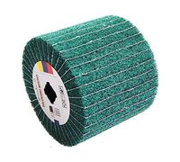 Tambor de bruñido de tela verde 120 mm