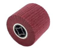 Tambor de bruñido y pulido trefilado alambre, cepillo rueda aleta abrasiva nailon no tejido for acero inoxidable(600)