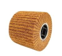 Tambor de bruñido y pulido trefilado alambre, cepillo rueda aleta abrasiva nailon no tejido for acero inoxidable(120)