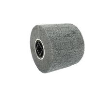 Tambor de bruñido y pulido trefilado alambre, cepillo rueda aleta abrasiva nailon no tejido for acero inoxidable(400)