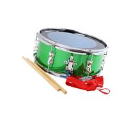 Tambor de caja de 13 pulgadas con correa para músicos jóvenes, tambor portátil compacto para principiantes, incluye baquetas