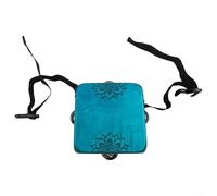 Tambor de cajón que ofrece capacidad de percusión de rango completo a través de selección de madera de precisión e integración de cuerdas (azul)