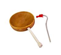 Tambor De Cuerda De Escalada, Tambor De Mango Largo Con Baquetas, Accesorios Propicios Para Festivales,A,23CM