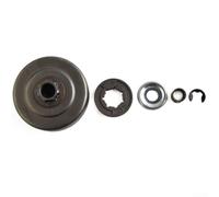 Tambor de embrague 3/8LP-7T 021 025 MS170 3/8LP-7T | Incluye rueda de estrella de 7 dientes 3/8LP, cojinete de aguja, arandela, ideal para mantenimiento y reparación