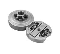 Tambor de embrague de 6 dientes, motosierra China de ajuste Universal 2500 2600 25cc for sierra de mango superior RedMax Zenoah G2500 STIGA Anova ama y más(Clutch Drum)