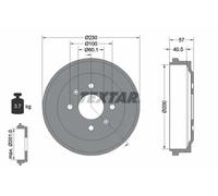 Tambor de freno 94047100 TEXTAR para OPEL KARL