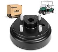 Tambor de freno para carrito de golf con agujero grande EZGO TXT 1991-up con 4 ciclos de motores de gas reemplazar OEM 21807-G1 21807G1 41843-94, color negro